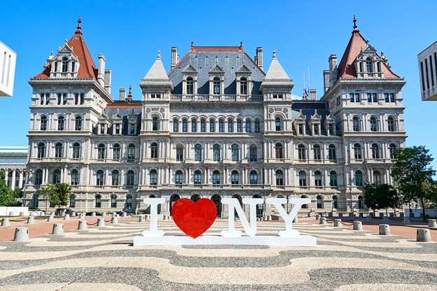 NY State Capital Building in Albany - Photo Credit: Shutterstock